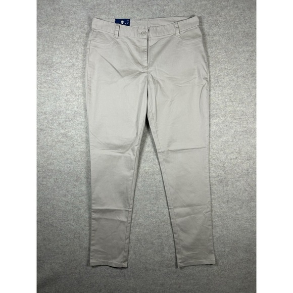 IZOD Womans Pants Size 13 Approved Schoolwear Skinny Stretch NWT - Picture 1 of 4